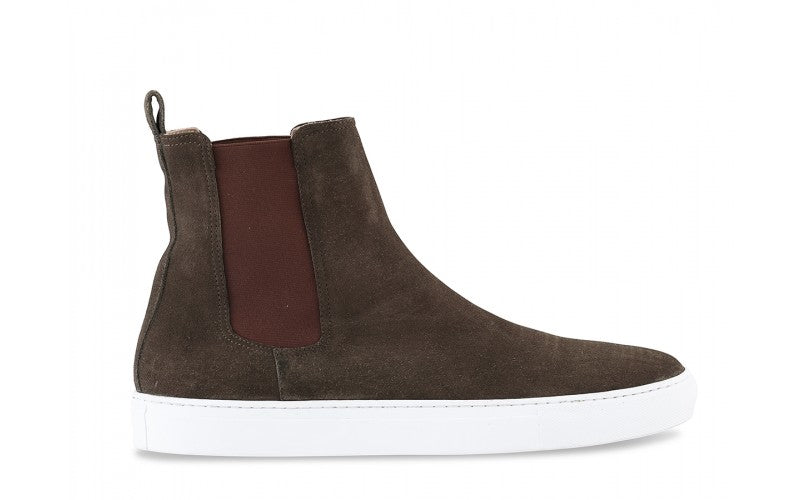 Waterproof suede chelsea outlet boots