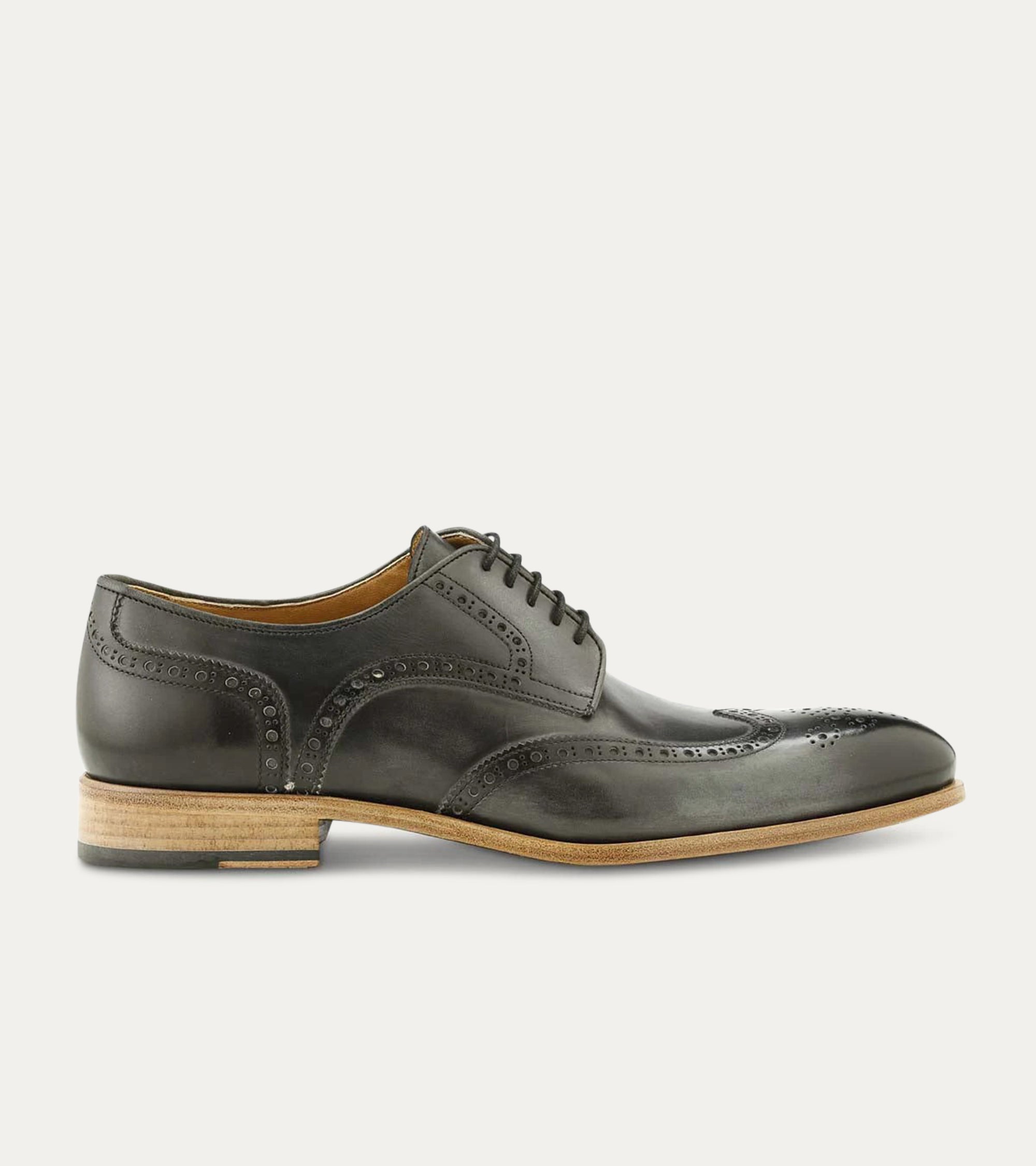 Vincent Wingtip In Grey Nicol