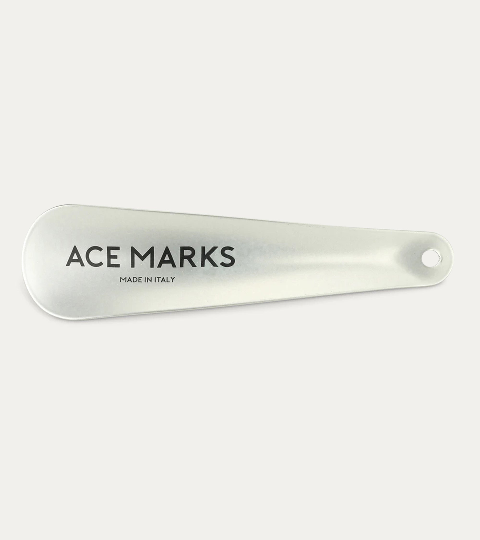 7.5 Inch Silver Metal Shoe Horn - Ace Marks