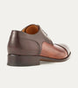 Cap Toe Blucher Dark Brown & Brown Antique - Ace Marks