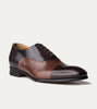 Cap Toe Oxford Brown & Brown Antique - Ace Marks