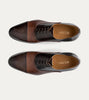 Cap Toe Oxford Brown & Brown Antique - Ace Marks