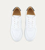 Dress Sneakers in White and Navy - Ace Marks