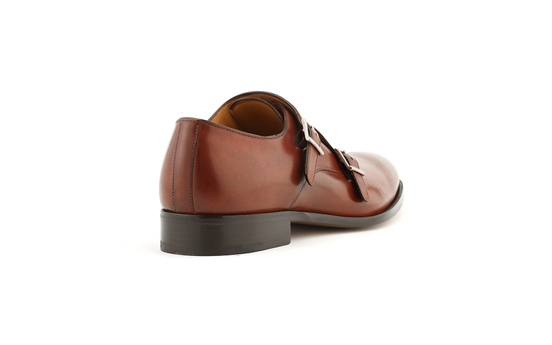 Near new - AUBERCY Suede Monk Strap: 44.5-45D (US 11-11.5D)