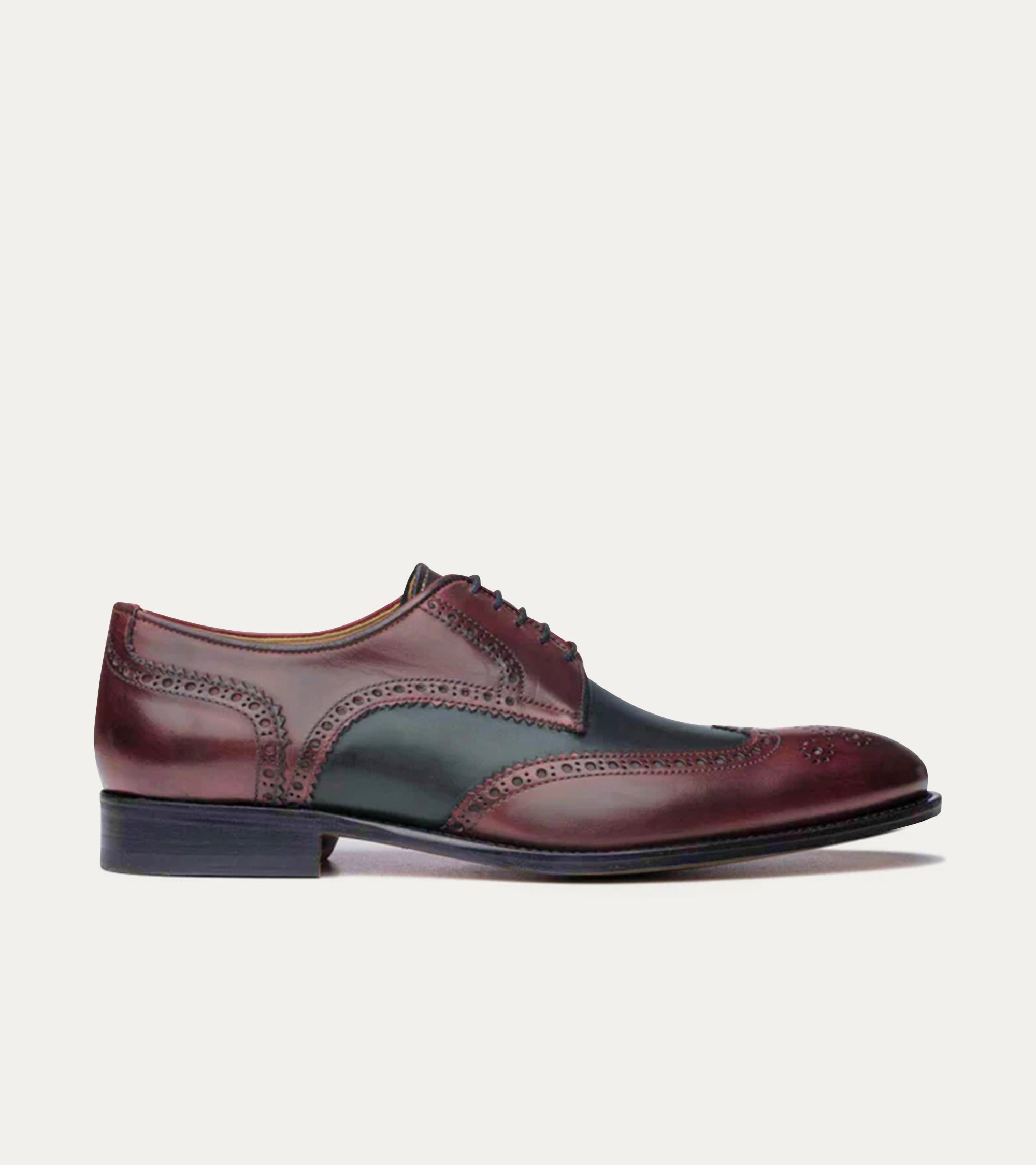 Wingtip Diablo Antique And Dark Grey - Ace Marks