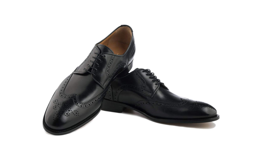 Wingtip Black Antique – Ace Marks