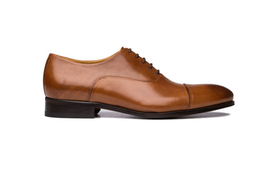  Ivan Troy Pacha Men's Dress Shoes/Square Print Shoes/Italian Men's  Shoes/Men's Leather Dress Shoes/Italian Oxford Shoes/ (Brown, Numeric_7)