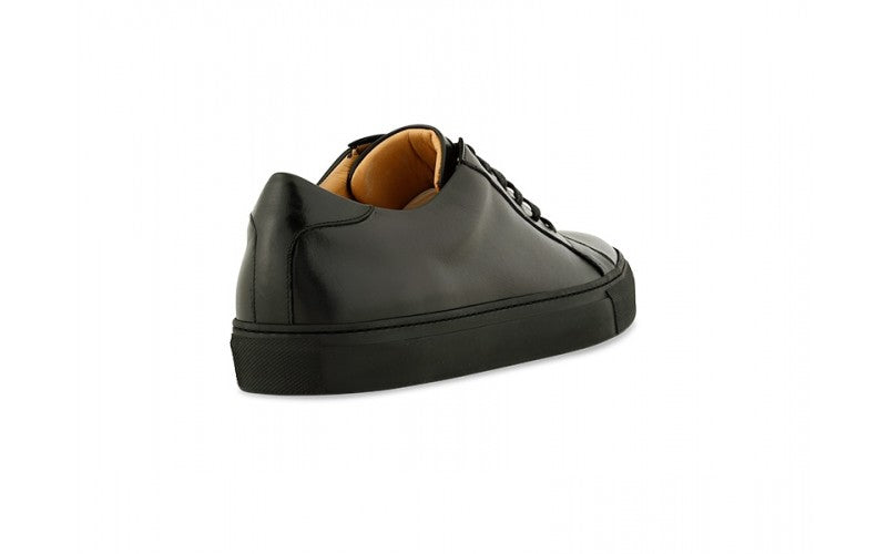 Black Leather Dress Sneaker